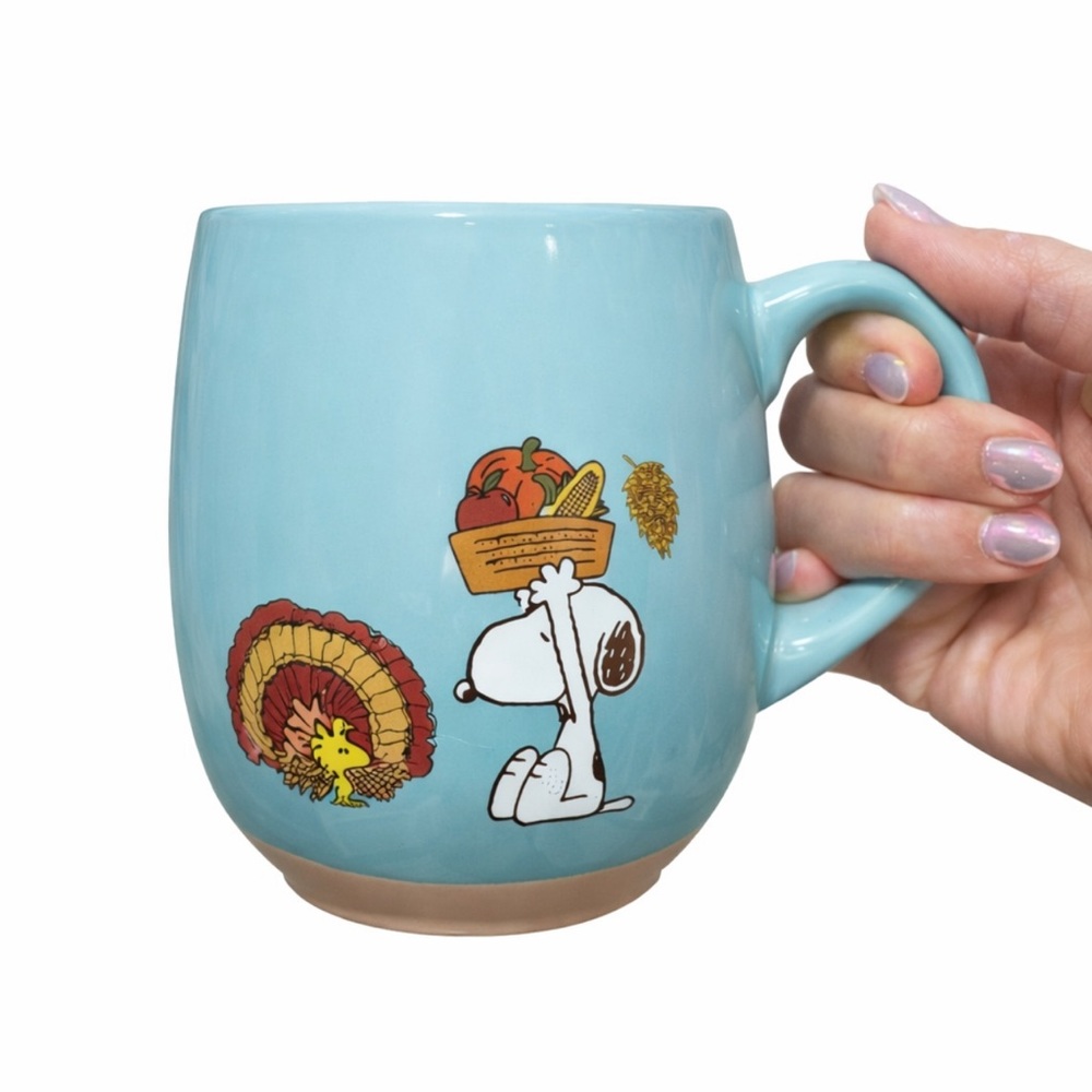 Peanuts Blue Ceramic Mug